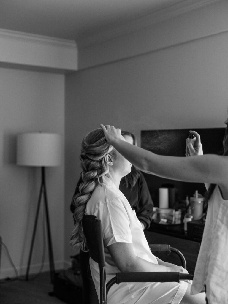 bride hair and makeup Sedona